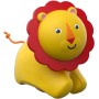 FISHER PRICE Baby zvířátko pojízdné chrastící pro miminko 3 druhy plast