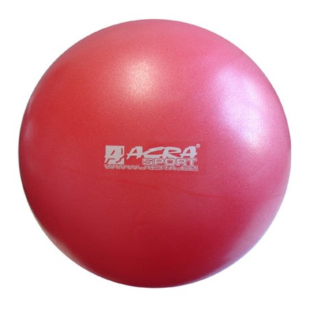 ACRA Míč overball 300mm červený fitness gymball rehabilitační do 120kg