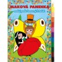 AKIM Maluj podle barevných teček Maková panenka omalovánky s voskovkami