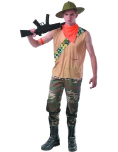 KARNEVAL Šaty myslivec vel. L (56-58) od 12 let KOSTÝM