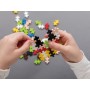 STAVEBNICE Plus-Plus Cestovní kufřík modrý 100 dílků + základní deska