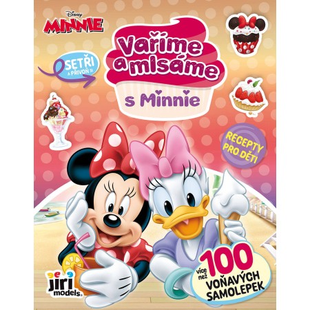 JIRI MODELS Vaříme a mlsáme Minnie Mouse recepty s aktivitami