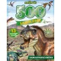 JIRI MODELS Velká samolepková knížka 500 samolepek Dinosauři