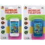 Telefon dětský mobilní 11cm smartphone na baterie 4 druhy Zvuk AJ
