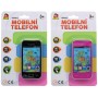 Telefon dětský mobilní 11cm smartphone na baterie 4 druhy Zvuk AJ