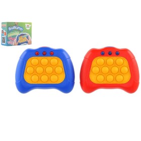 Hra Praskající bubliny Bubble pops na baterie Světlo Zvuk 2 barvy silikon