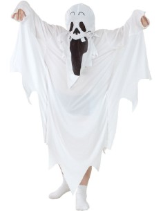 KARNEVAL Šaty DUCH vel. M (120-130 cm) 5-9 let KOSTÝM