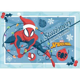 Adventní kalendář Spiderman papírenský školní potřeby