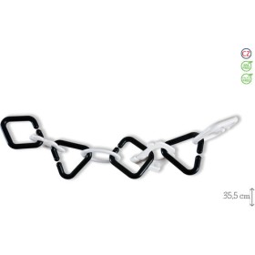 PROFIBABY Baby řetěz plastový tvary spojovací černobílé pro miminko