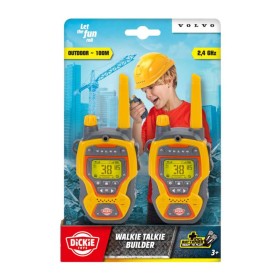 DICKIE Vysílačky dětské Walkie Talkie Constructor 2ks 2,4GHz na baterie Zvuk