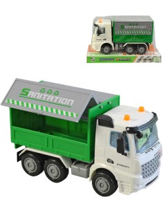 Auto pracovní popelářské plastové 16cm volný chod