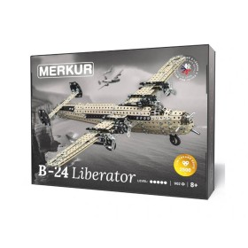 MERKUR Bombardér B-24 Liberator 902 dílků *KOVOVÁ STAVEBNICE*