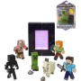 MATTEL Minecraft Build-A-Portal figurka kloubová 8cm různé druhy s doplňky