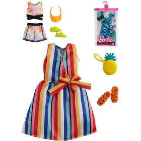 MATTEL BRB Módní set obleček pro panenku Barbie různé druhy