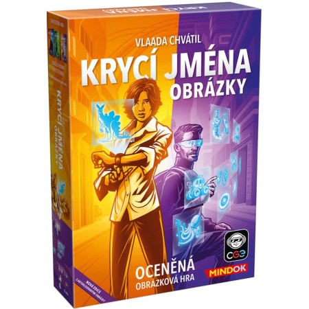 MINDOK HRA Krycí jména Obrázky 2025 *SPOLEČENSKÉ HRY*