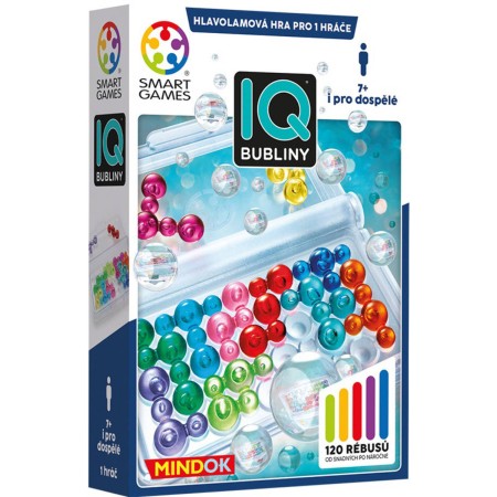 MINDOK HRA Smart IQ Bubliny hlavolam pro 1 hráče