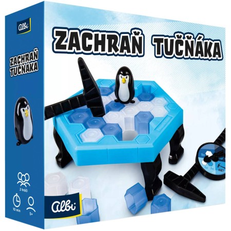 ALBI HRA Zachraň tučňáka rodinná *SPOLEČENSKÉ HRY*