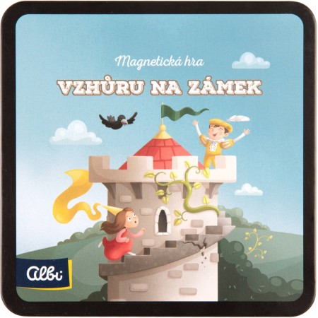ALBI HRA Vzhůru na zámek magnetická *SPOLEČENSKÉ HRY*