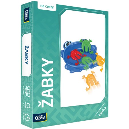 ALBI HRA Žabky na cesty *SPOLEČENSKÉ HRY*