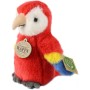 PLYŠ Papoušek červený Ara 16cm Eco-Friendly *PLYŠOVÉ HRAČKY*
