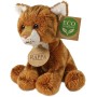 PLYŠ Kočka rezavá sedící 14cm Eco-Friendly *PLYŠOVÉ HRAČKY*
