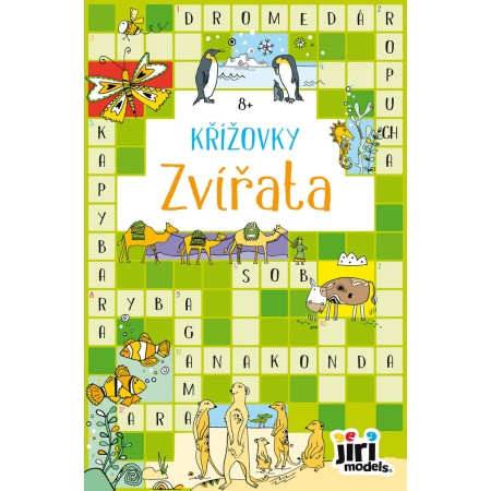 JIRI MODELS Křížovky 100+ Zvířátka