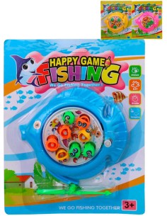 Hra Chytání rybiček dětský rybolov na natažení set s udicí 3 barvy