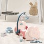 ECOIFFIER Postýlka s kolotočem pro panenku miminko baby set s doplňky