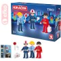 EFKO IGRÁČEK TRIO Zachraňujeme set 3 figurky s doplňky v krabičce STAVEBNICE