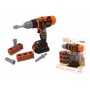 SMOBY Black and Decker mechanická aku vrtačka/šroubovák set s doplňky
