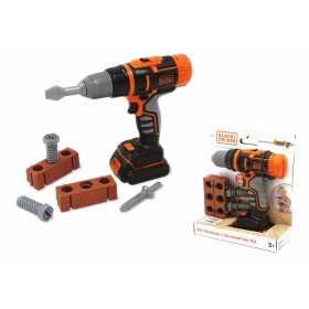 SMOBY Black and Decker mechanická aku vrtačka/šroubovák set s doplňky