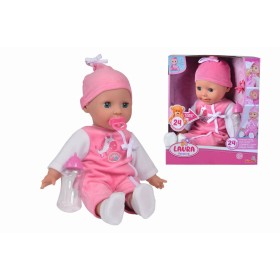 SIMBA Panenka miminko Laura měkké tělo set s doplňky na baterie Zvuk