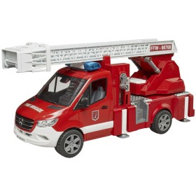 BRUDER 02673 Auto hasiči Mercedes Benz Sprinter stříká vodu na baterie Světlo Zvuk
