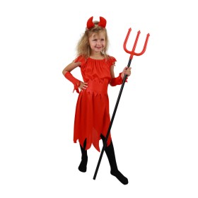 KARNEVAL Šaty čertice vel. S (105-116cm) 4-6 let e-obal *KOSTÝM*