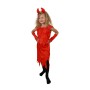 KARNEVAL Šaty čertice vel. S (105-116cm) 4-6 let e-obal *KOSTÝM*