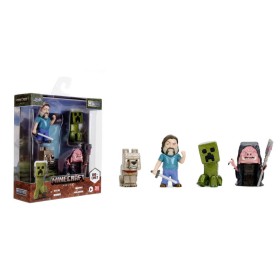 JADA Minecraft Movie figurky set 4ks kovové postavičky