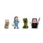 JADA Minecraft Movie figurky set 4ks kovové postavičky