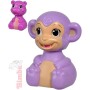 SIMBA Baby veselé zvířátko opička/hrošík zmáčkni a jeď 2 druhy pro miminko