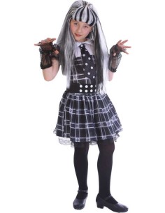 KARNEVAL Šaty příšerka vel.S (110-120 cm) 4-6 let *KOSTÝM*