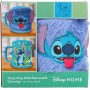 Keramický dětský hrnek 440ml s plyšovým návlekem Lilo & Stitch