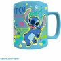 Keramický dětský hrnek 440ml s plyšovým návlekem Lilo & Stitch