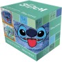 Keramický dětský hrnek 440ml s plyšovým návlekem Lilo & Stitch