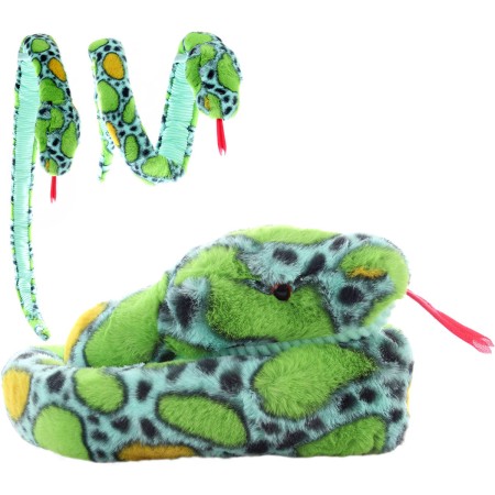 PLYŠ Had zelený 138cm *PLYŠOVÉ HRAČKY*