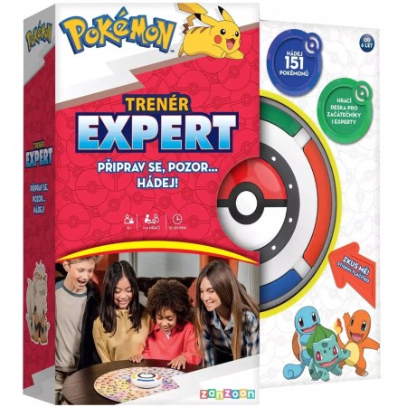 HRA Pokémon Trenér Expert na baterie Zvuk *SPOLEČENSKÉ HRY*
