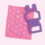 HASBRO PLAY-DOH Panenka Barbie vlasy a srdce set modelína s nástroji
