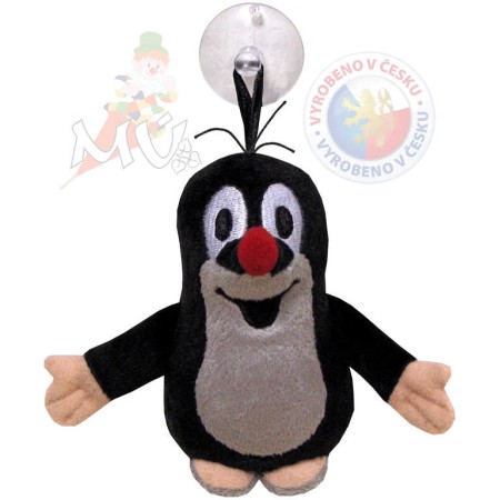 MORAVSKÁ ÚSTŘEDNA Krtek(Krteček) s přísavkou  * PLYŠOVÉ HRAČKY *