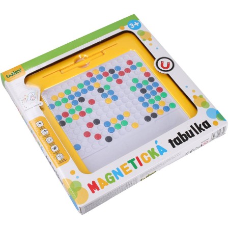 Magnetická tabulka mozaika kreativní set se šablonami a magnetickým perem