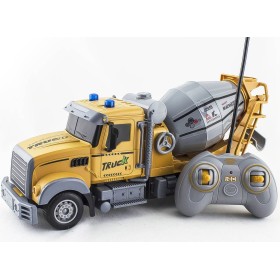 RC Auto domíchávač betonu na vysílačku 27MHz na baterie Světlo