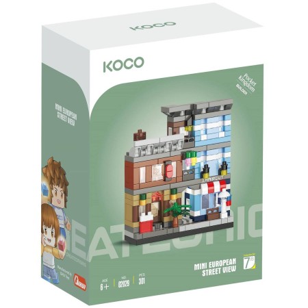 KOCO Stavebnice mini Kadeřnictví 301 dílků plast v krabici