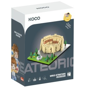 KOCO Stavebnice mini Koloseum 505 dílků + 2 figurky plast v krabici